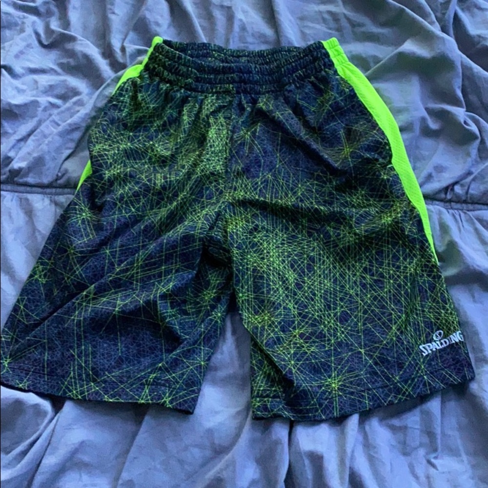 Boys Green Spadling shorts